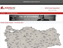 Tablet Screenshot of belediye.tv